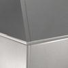 Column Planter 2 Pcs Silver 35 X 35 X 73 Cm