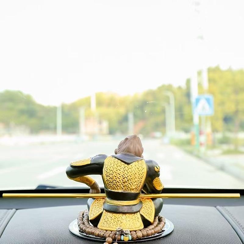Ceramic Sun Wukong Statue Chinese Mythology Journey to the West character  Home, Room, Office, Car Decoration gift