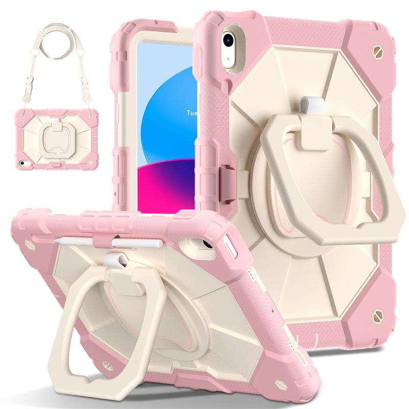 

For IPad A16 11th 10th 10.2 9th 8th 7th 9.7 6th Generation Case Shockproof Tablet Cover for IPad Air 7 6 5 4 10.9 3 Pro 11 Funda iPad Mini 6 7 розового золота