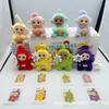 Kleurrijke Serie Blind Box Pluche Figuur Verzamelbaar Speelgoed Cadeau Schattige Cartoon Pop Ornament voor Vrienden Kinderen - 1 willekeurig item