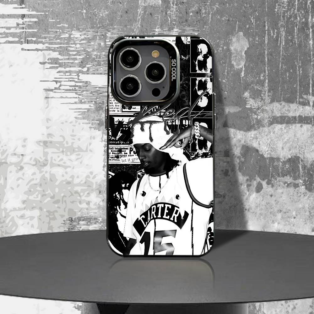 Funny P-Playboi C-Carti Memes Phone Case For iPhone 17,16,15,14,13,12,11,Air,X,XR,Pro,Max,Plus IMD Silver Shell