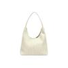 Women's Retro Woven Texture Tote Bag, Large Capacity, Stylish 2026 Design, Casual Trendy Underarm Handbag