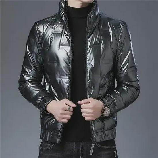 Men's Short Winter Down Jacket - Korean Style Warm and Trendy Stand Collar