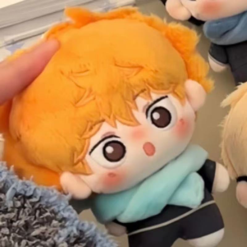 

10cm Haikyuu!! Anime Hinata Shoyo Kei Tsukishima Oikawa Tooru Cosplay Soft Cartoon Plush Figure Keychain Backpack Pendant Gift One Size