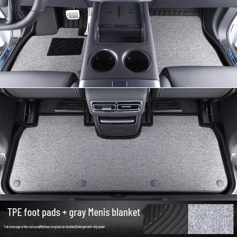 Full Coverage TPE Floor Mats for 2024 Li Auto L7 Car Accessories