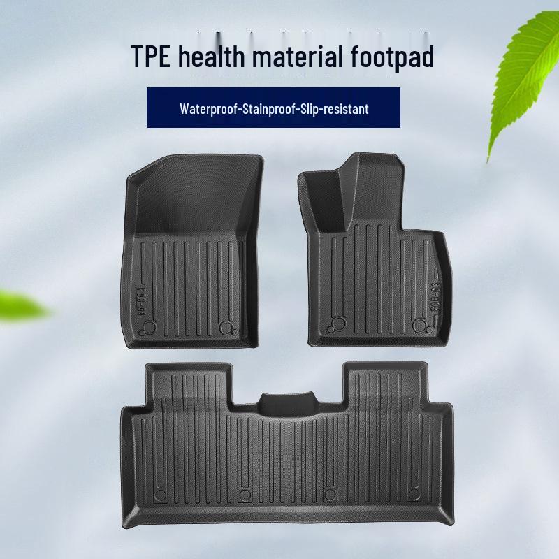 Xpeng G6 Floor Mats & Trunk Mat: TPE, Odorless, Waterproof, for Both LHD & RHD Models.