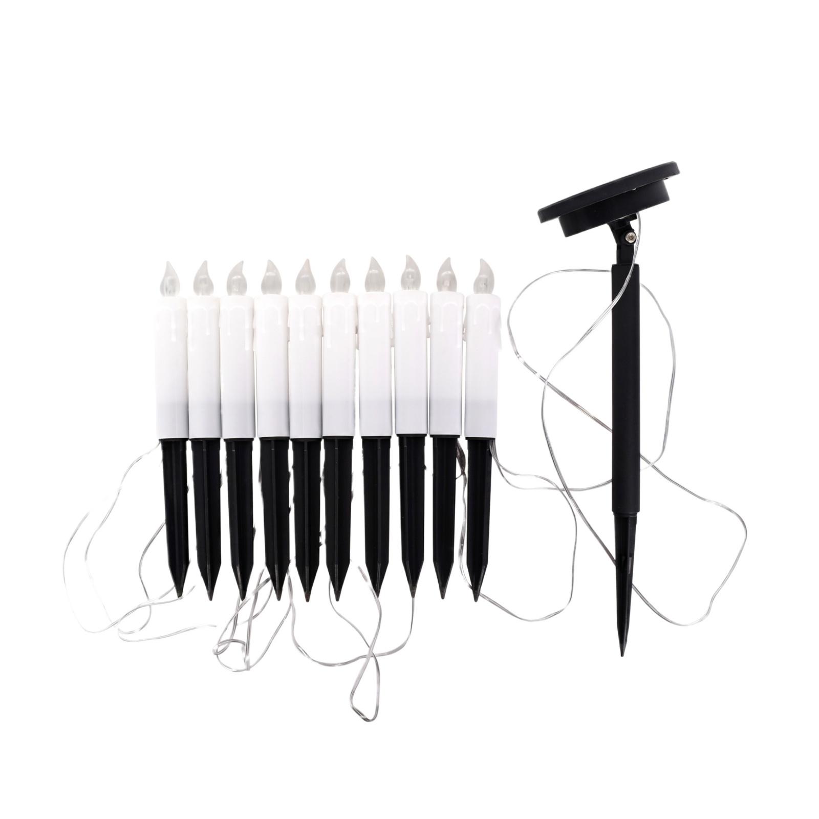 

Solar Powered Outdoor Garden Decorative Lights with Stakes for Pathway Lawn Patio Yard Landscape Lighting Waterproof one size