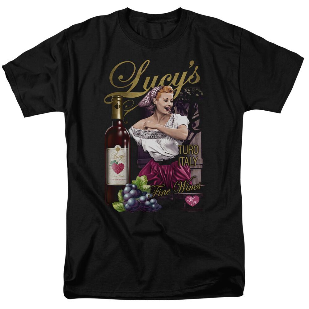 I Love Lucy Bitter Grapes T Shirt Licensed Funny TV Show Tee Black XXXXL