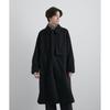 Junred Woolly Knit Cape Trench Light Size S Men's Coat, ANO82050, Gray,