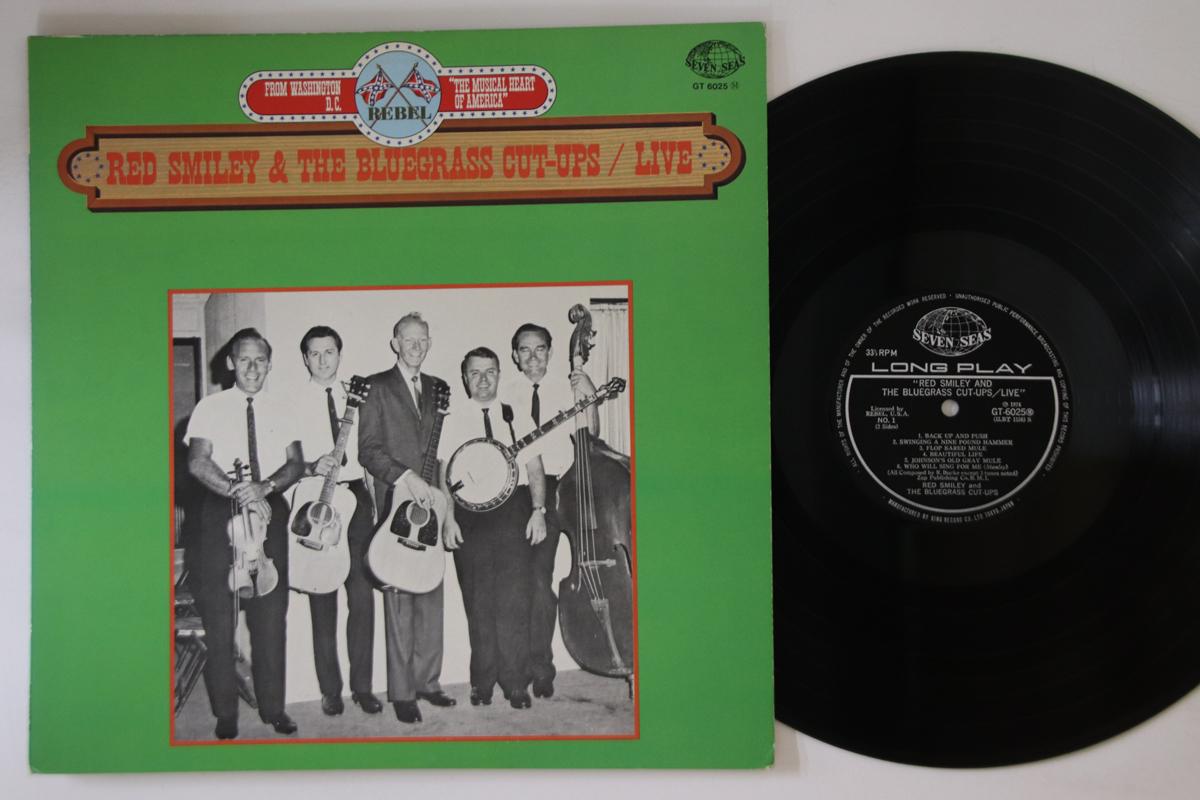 

LP Record RED SMILEY, BLUEGRASS CUT-UPS - Live GT6025 SEVEN SEAS 1974 Japan Country/Folk Used