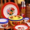 Dollhouse Chinese Style Nostalgic Simulation Model Miniature Chinese Nostalgic Scene Kitchenware Doll Accessories