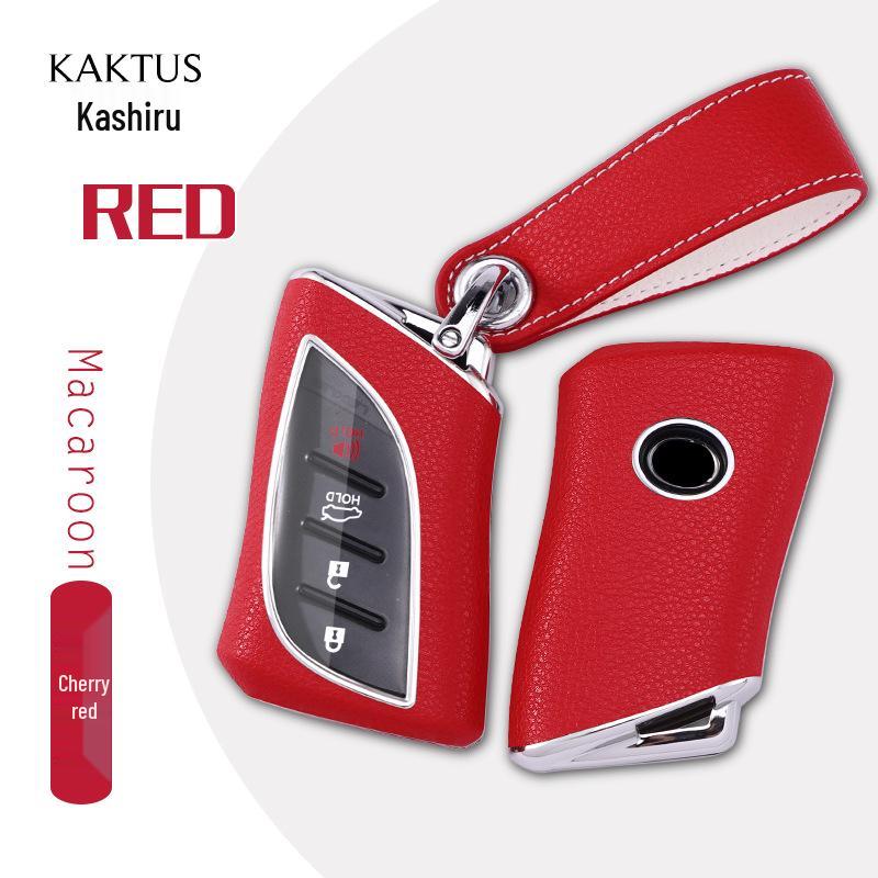 Lexus 18 ES/LS/LC/UX Key Case: Protective Cover with Chain Buckle