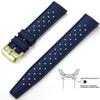 Tropical Silicone Watch Band Quick Release Watch Band 18mm 20mm 22mm Rubber Tropic Smart Watch Strap Waterpfroof Muti-Color