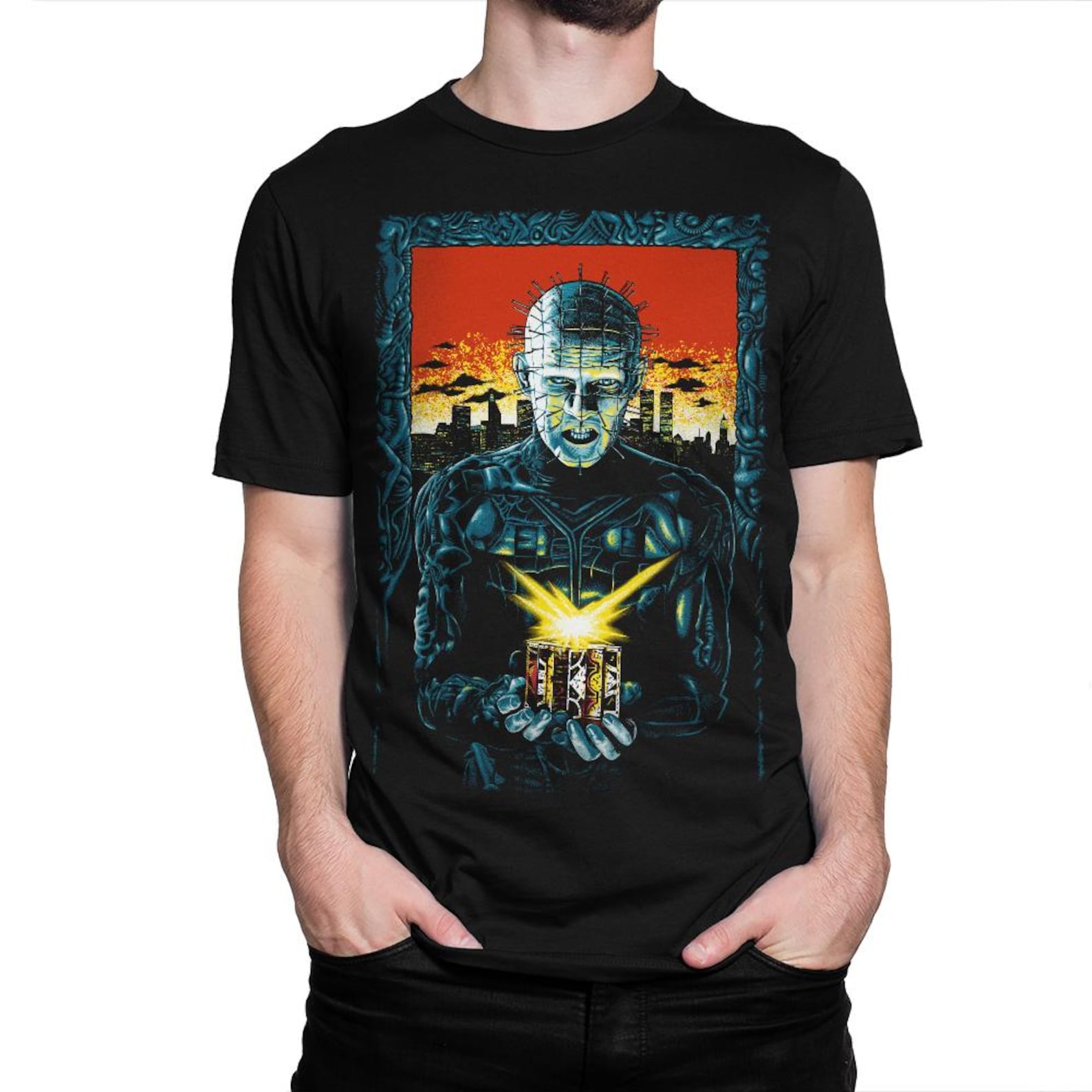 Pinhead Hellraiser T-Shirt, Men s and Women s Sizes S