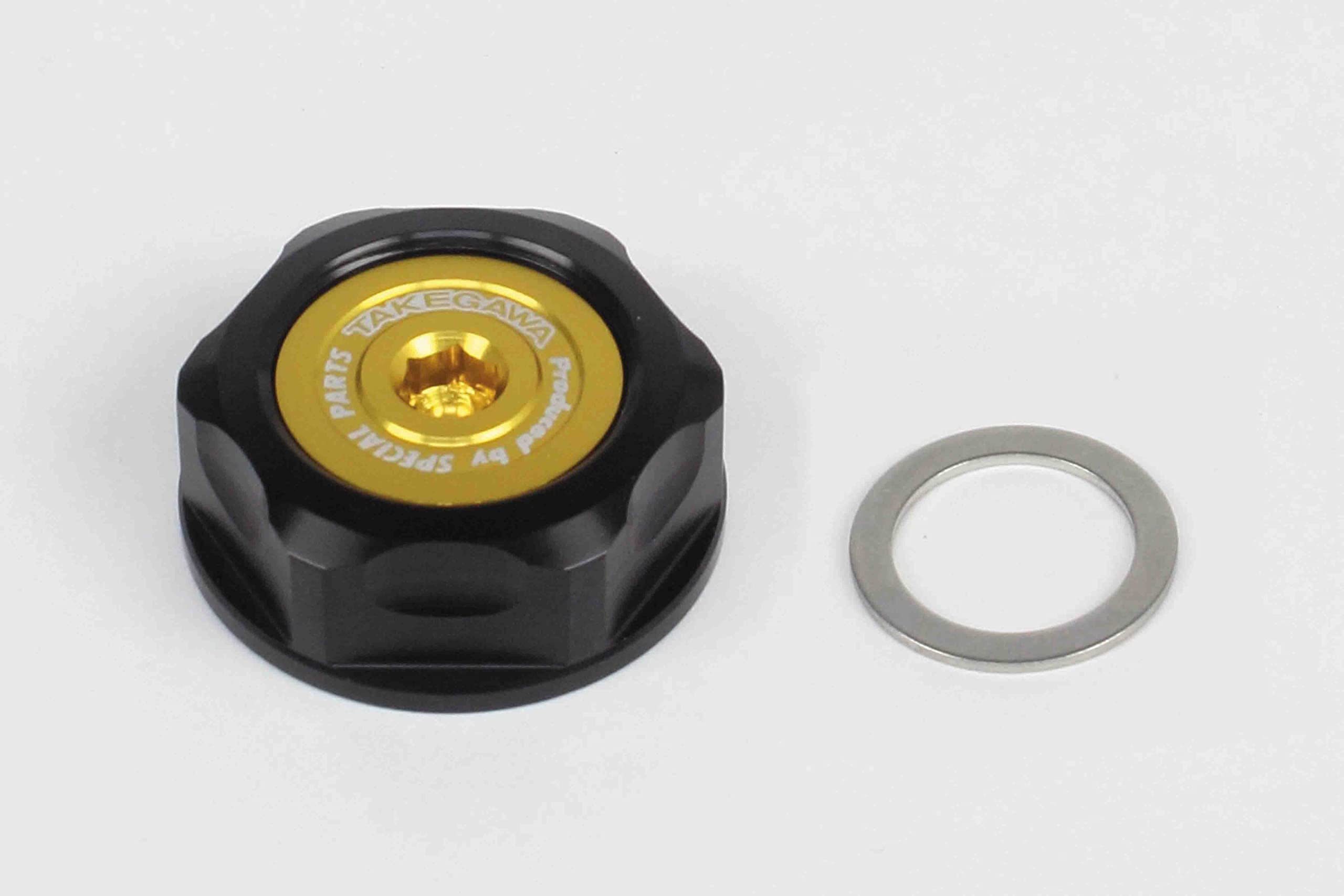 

SP Takegawa Stem for Honda Zoomer Z125 Nut, Black/Gold, Grom, CBR250R, CB400F, X, Pro, etc. (Product Code 06-02-0087)