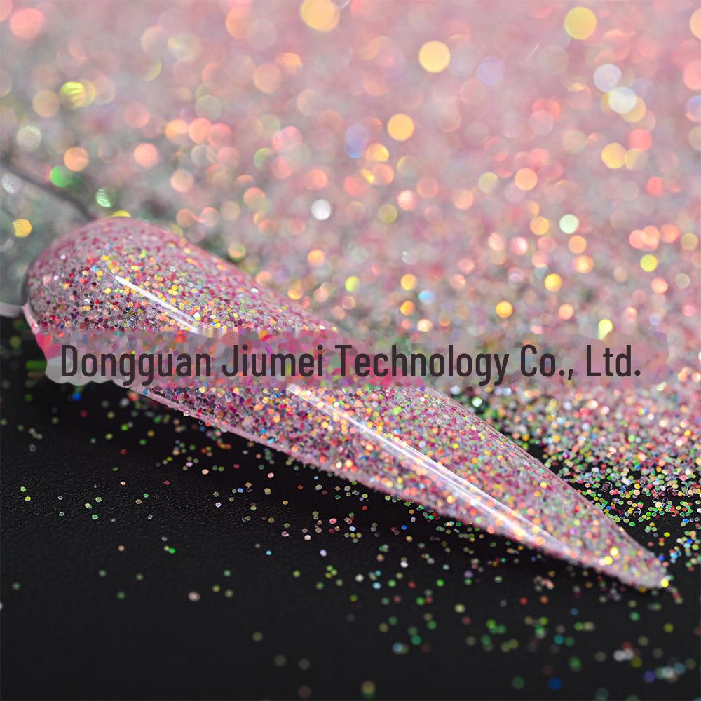 

Пудра для ногтей Cross-Border Fine Flash Diamond Sea Salt, 50 г - фантазийный глиттер с эффектом зыбучих песков. 20ML per bottle