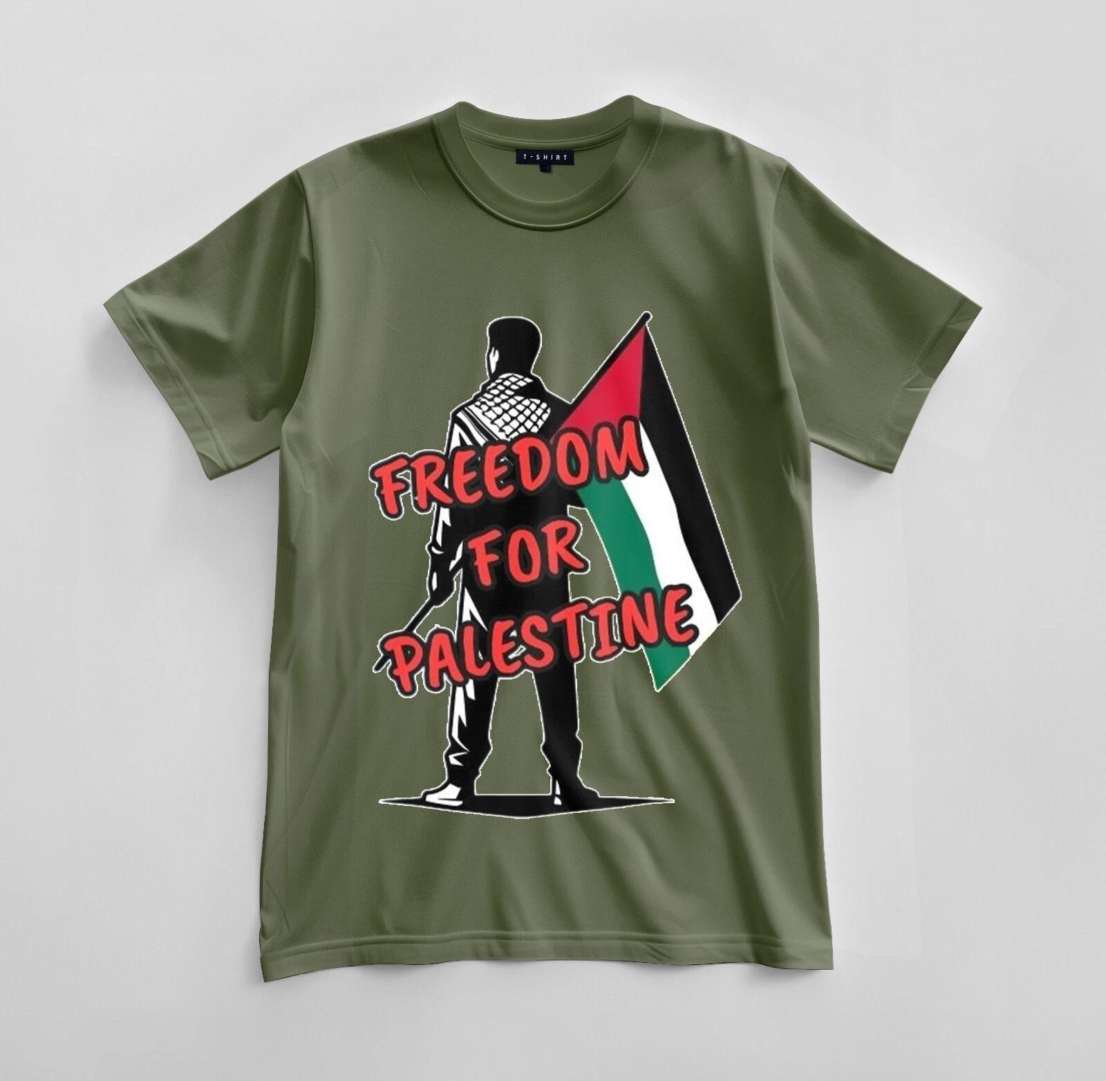 

Custom Freedom for Palestine T-shirt Design Unisex Jersey Short Sleeve Tee S
