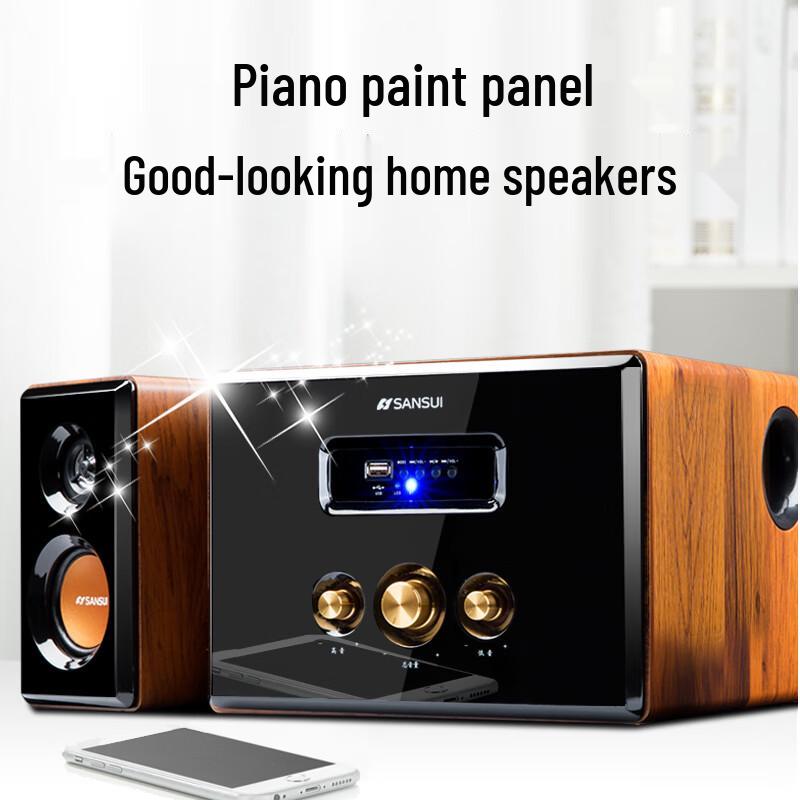 SANSUI Desktop Bluetooth HIFI Gaming Speakers