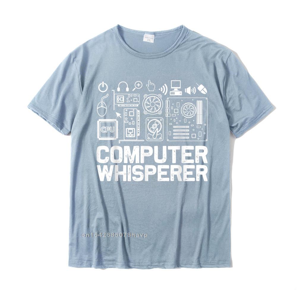 Computer Whisperer Shirt IT Tech Support Nerds Geek TShirt TShirt Cotton Tops T Shirt Funny Brand New 3D Printed Tshirts