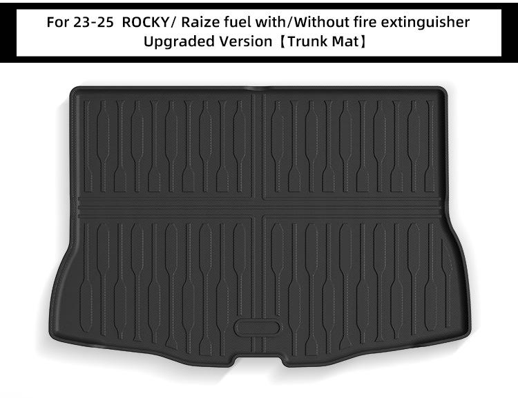 Custom TPE Floor Mats & Trunk Liner for 2023 Daihatsu Rocky/Toyota Raize