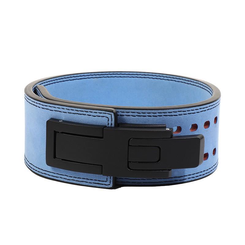 Super Fiber Fitness Belt Squat Power Lift Men s Sports Waist Protection Women s Hard-drawn Training Auxiliary blue