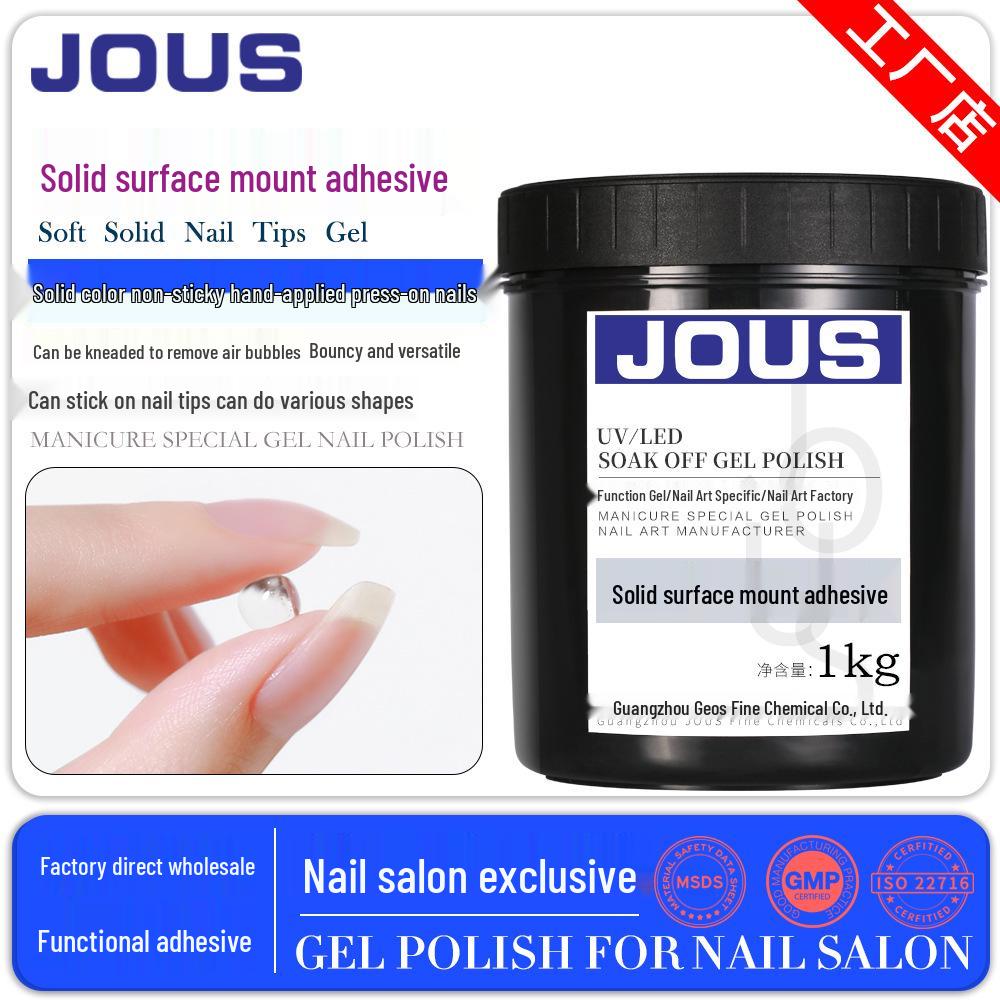 

JOUS 3D Stereo Soft Candy Glue Non-Sticky Kneading Clay for DIY Beading, 1kg