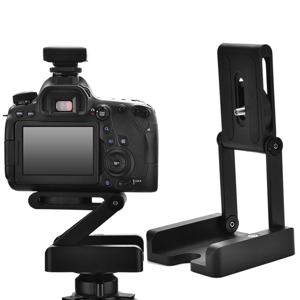 Z Type Tilt Flexible Folding Tripod Head 1 4  Mounting Screw for Nikon Canon DSLR
