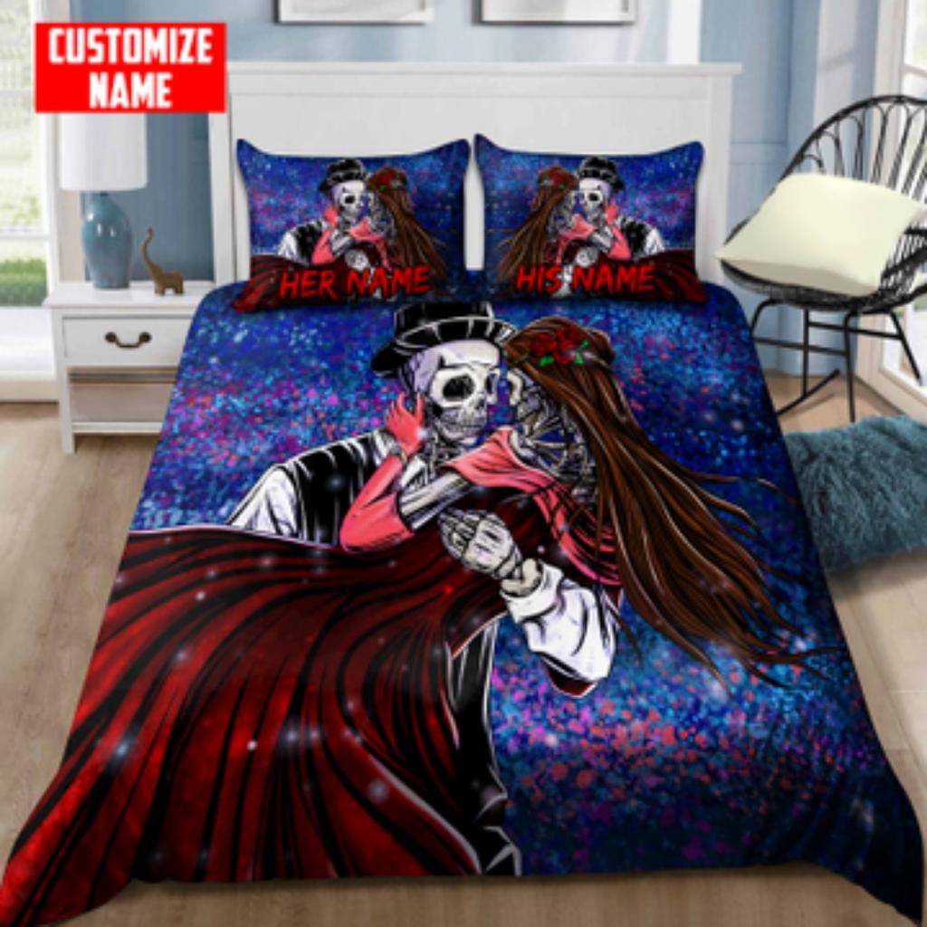 Koszulka Tmarc z nadrukiem Jeleń Stary Buck Słodka Łania Kochankowie Zestaw pościeli domowej