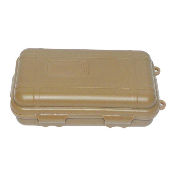

Outdoor Camping Travel Waterproof Airtight Survival Case Storage Box Container S коричневый