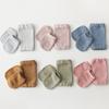 Baby Knee Pads and Socks Set Soft Cotton Non Slip Infant Protective Cover for Crawling Toddlers Comfortable Stretchable Fit