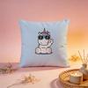 Magical Unicorn Fantasy Cushion Cover Comfortable Durable Pillow Cover MultiScene for Home Office Car Sofa