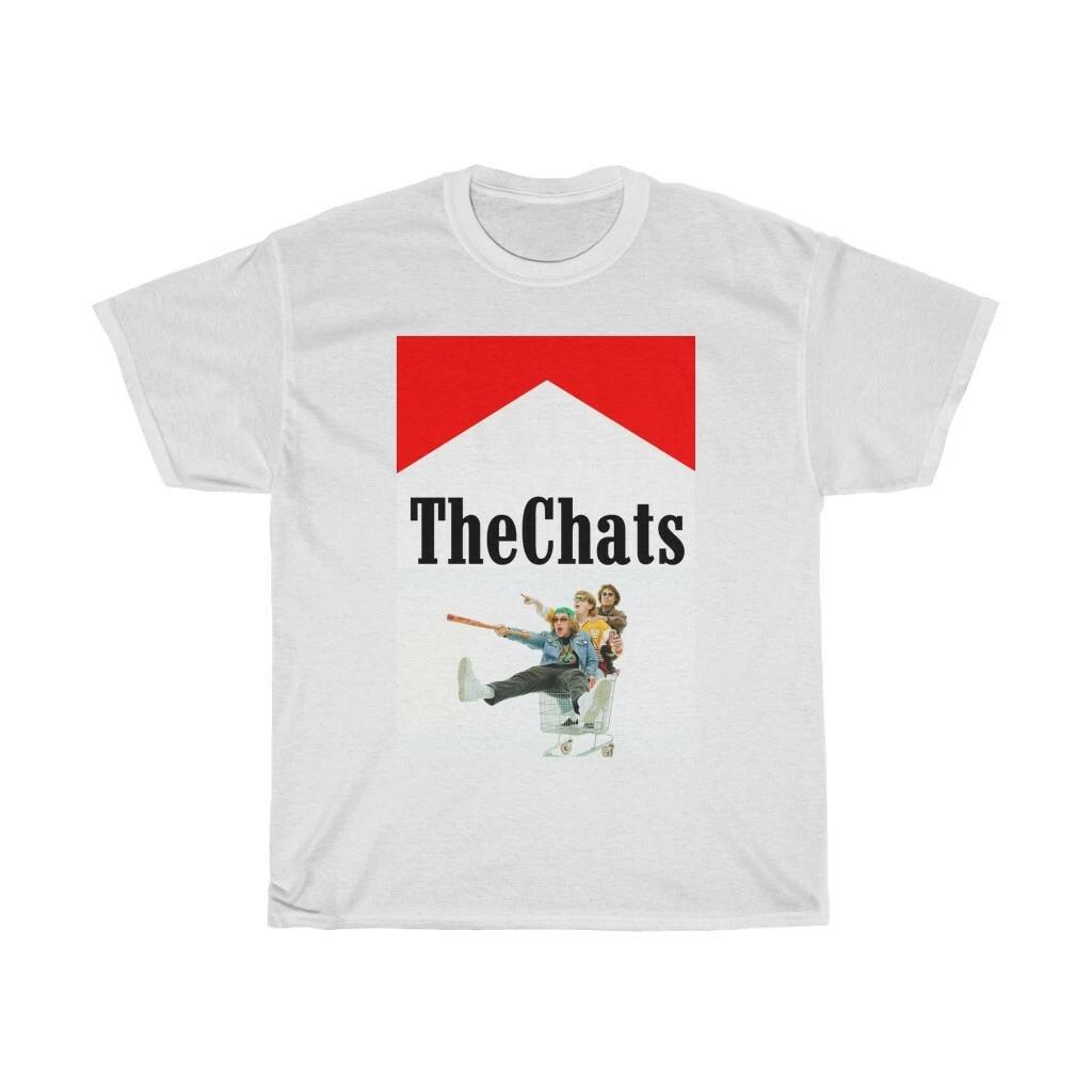 

Футболка The Chats Панк-рок группы Унисекс для взрослых Унисекс Тяжелый хлопок Футболка 2XL