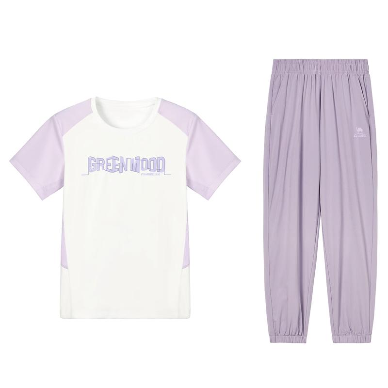 

Camel Kids Spring/Summer Soft & Breathable Two-Piece Set 140