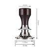 Stainless Coffee Tamper 58.5mm Espresso Coffee Powder Press Coffee Maker