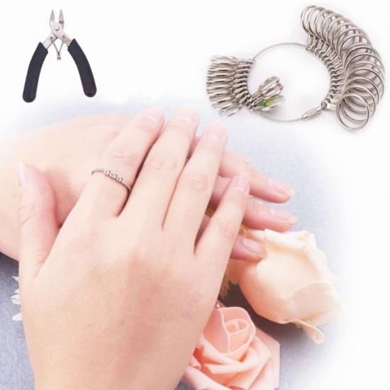 

Stainless steel jewelry accessories set ring stick for making