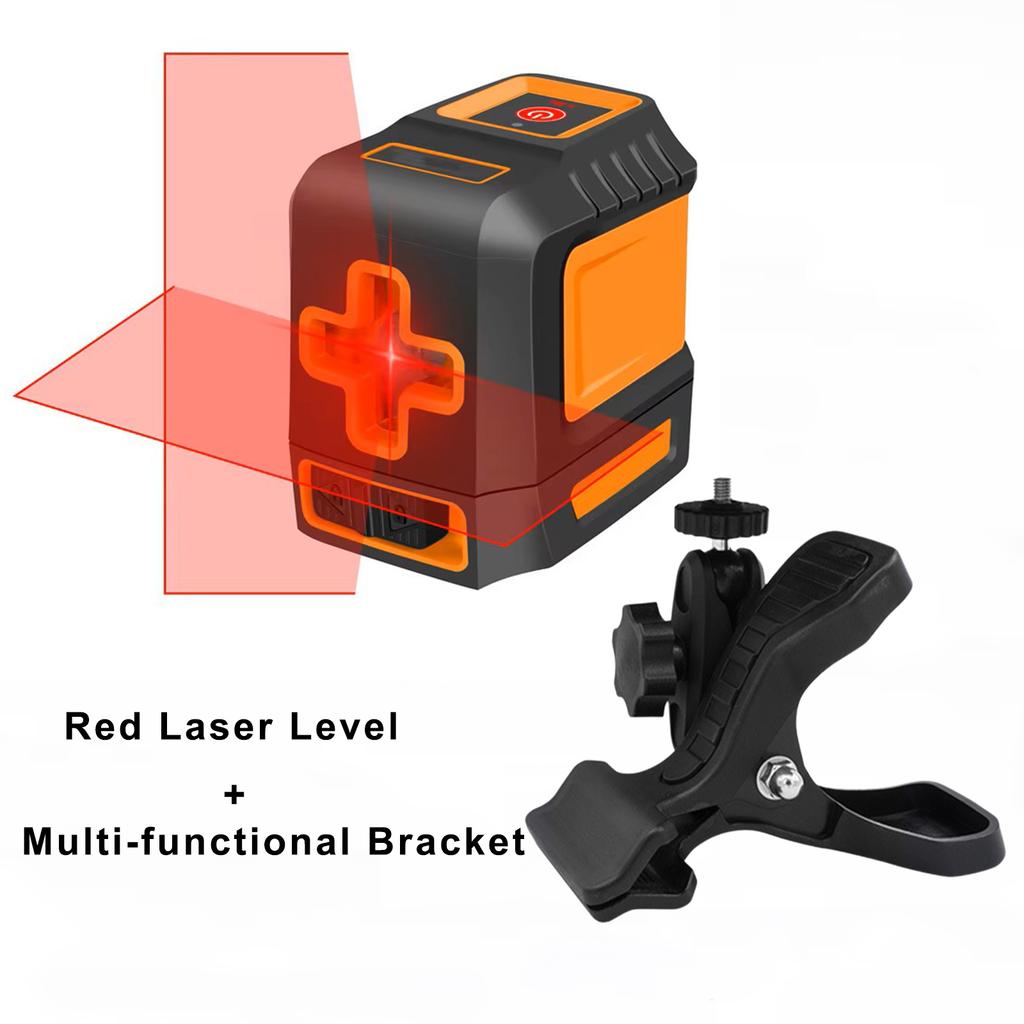 Mini 2 Lines Laser Level Self-Leveling Horizontal And Vertical Cross Super Powerful Green/Red Laser Beam Line