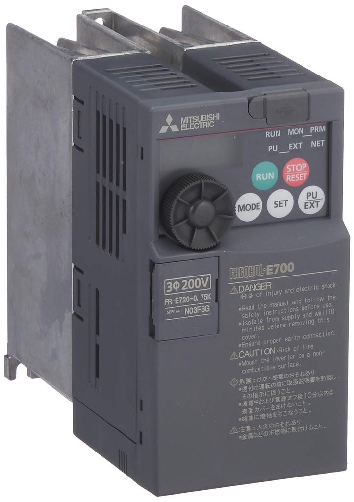 Mitsubishi Electric Small Powerful Inverter FR-E720-0.75K