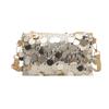 Fashion Popular Sequins Mobile Phone Small Square Bag Women's New Niche Design Shoulder Bag Mini Bag