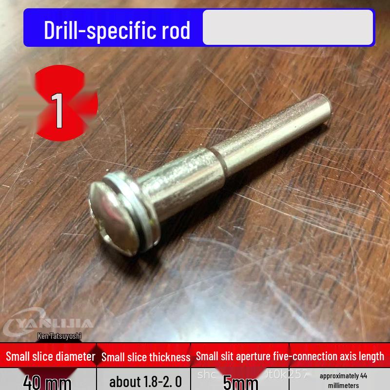 Diamond Cutting & Grinding Disc Set for Electric Drills: Small Saw Blade for Tile, Grout, Stone, and Carving.
