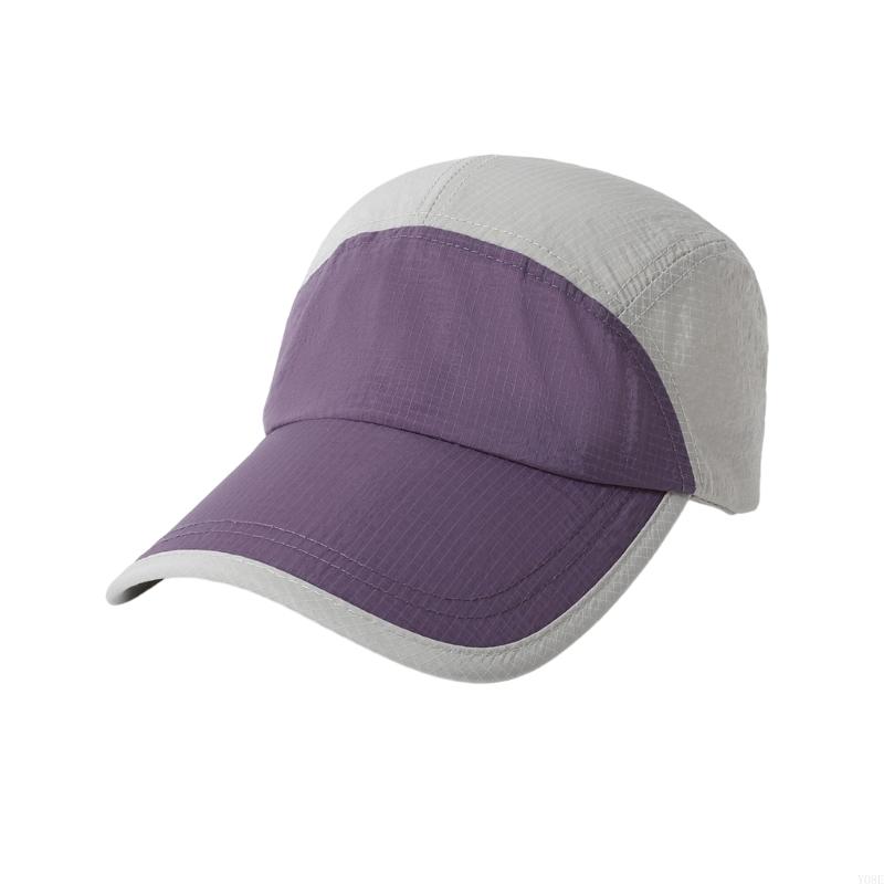 Quick Drying Polyester Baseball Cap With UPF50 Sun Protections And Adjustable Fit Running Hat For Outdoor Sports Y08E