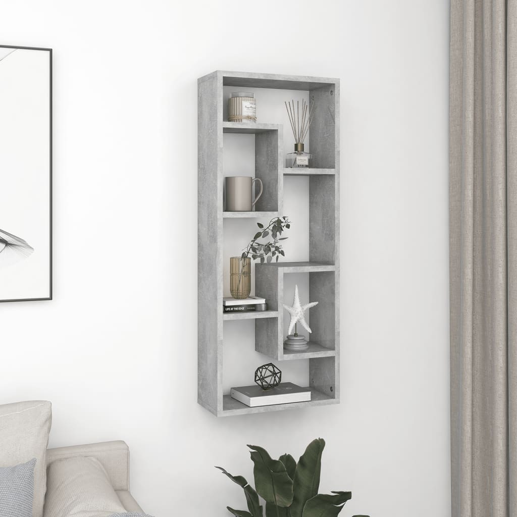 Schlichtes Wandregal, Wandmontiertes Bücherregal, Wanddekor-Aufbewahrungsregal, 36x16x90 Cm