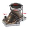 TD04 5-Bouts Downpipe Flens naar 2,5" V-Band Conversie Adapter Voor Subaru WRX