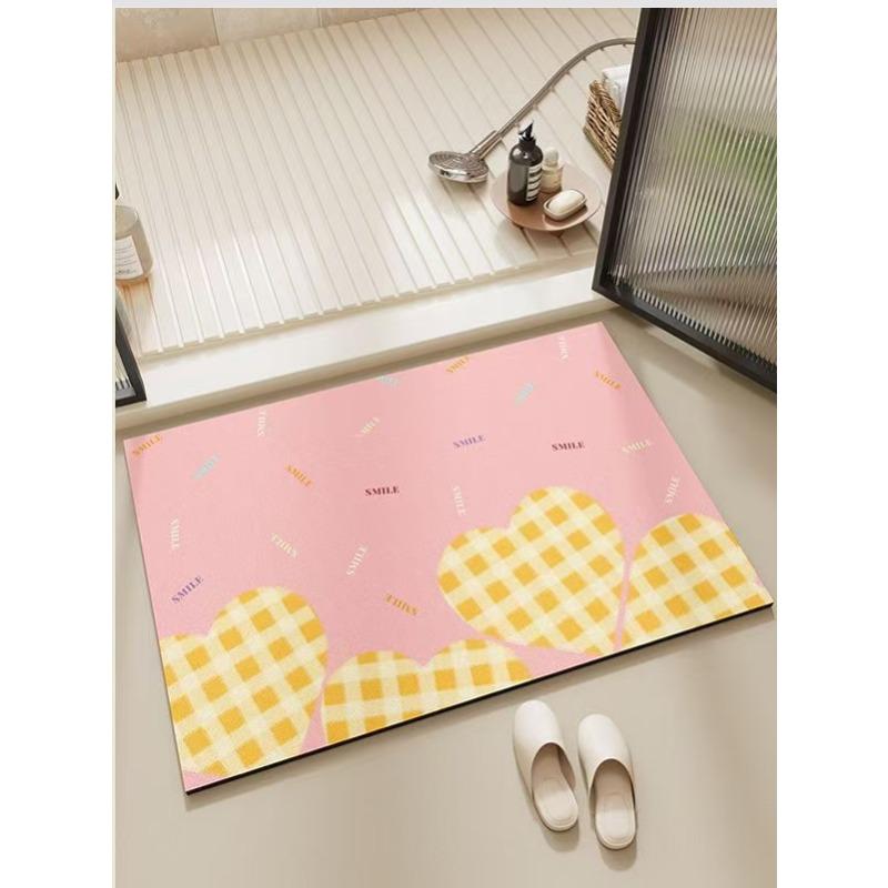 Bathroom absorbent diatom mud toilet doormat toilet toilet floor mat toilet carpet
