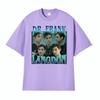Dr Frank Langdon Lustige Grafik T-Shirts Unisex Damen Vintage Klassisches Kurzarm-T-Shirt Sommer Übergroß Komfort O-Ausschnitt T-Shirts