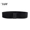 High Quality Elastic Belt Wide Waist Belt, Adjustable Stretchy with Metal Comfortable Stretch Square Buckle, Stylish Slimming Waistband for