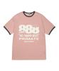 PRIMATE Vibes Women'S Ribbed Ringer Short Sleeve T-Shirt 5 Colors