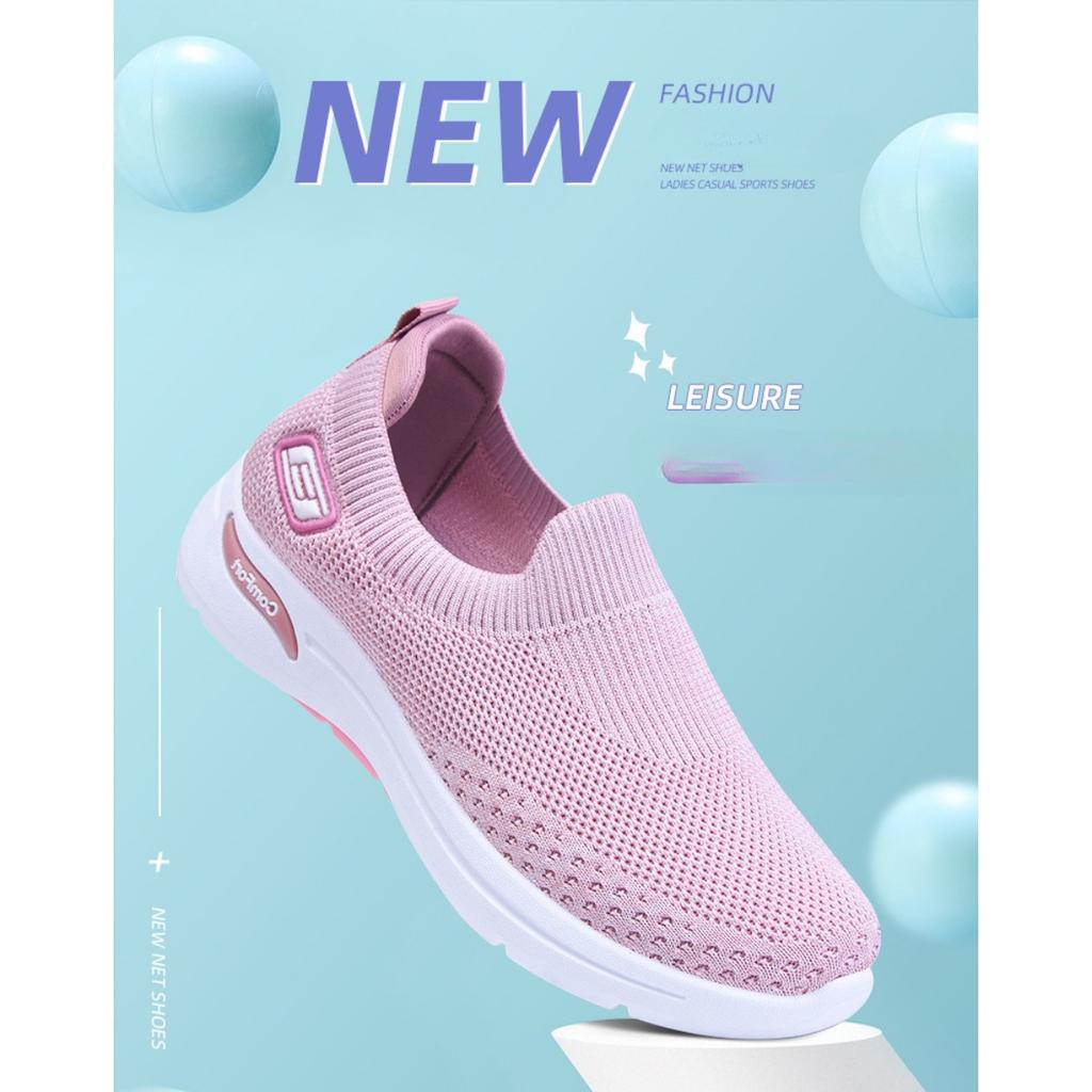 Damenschuhe, Lässige Damenschuhe, Schuhe mit weicher Sohle, Socken-Schuhe, Modische Sportschuhe für Damen