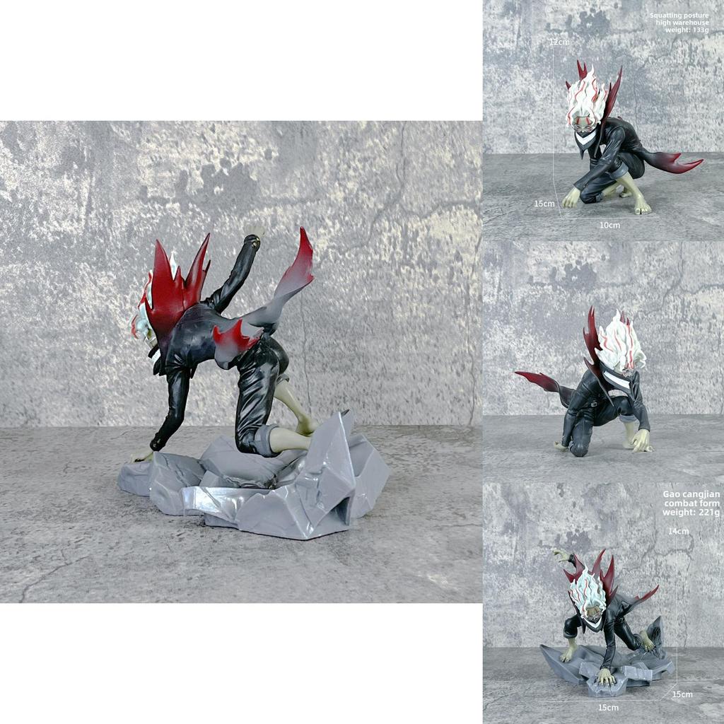 Dan Da Dan Takakura Ken Pvc Anime Figure With Articulated Joints For Collection And Display