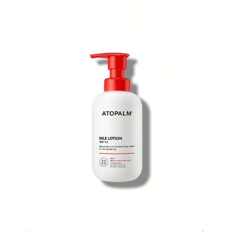 Atopalm MLE Lotion 200ml Für empfindliche Haut, 48 Stunden lange Hydratation mit Ceramiden, Lang anhaltende feuchtigkeitsspendende Babylotion
