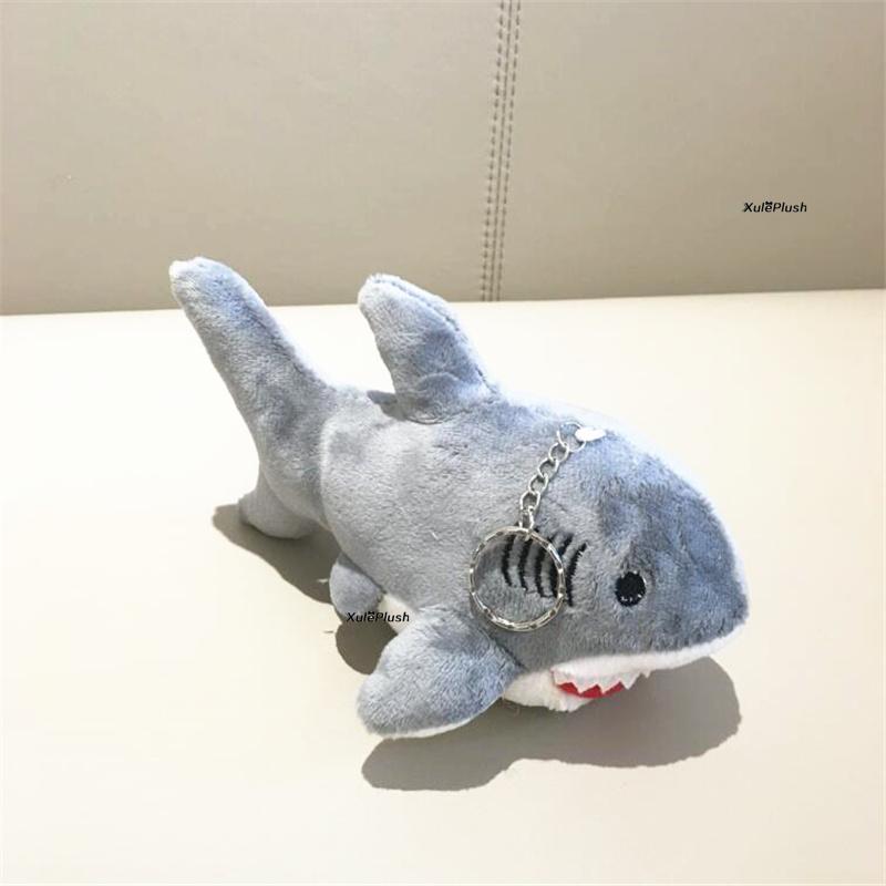 Shark Plush Toy - 2Sizes 18CM And Small 7CM Plush Stuffed Ocean Animal Kid's Gift Plush Doll